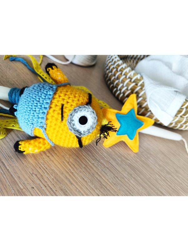 πασχαλινή λαμπάδα minion stuart