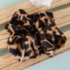 scrunchie leopar